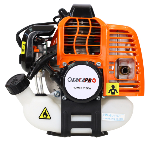 52cc Weed Eater/Wacker Gas Powered, 2 in 1 String Trimme,with 10'' Brush Cutter,Rubber Handle & Shoulder Strap Included、、eastwooduniform