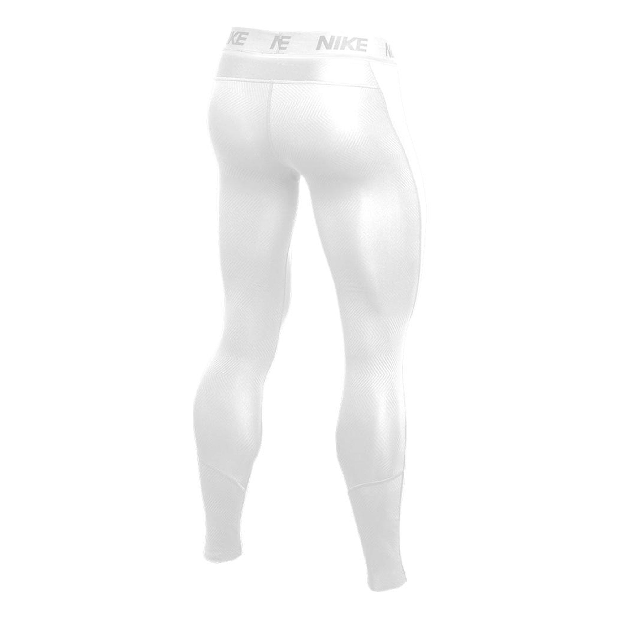 Nike Men's Pro Therma Training Tights White/Black、mySite、bottomscart