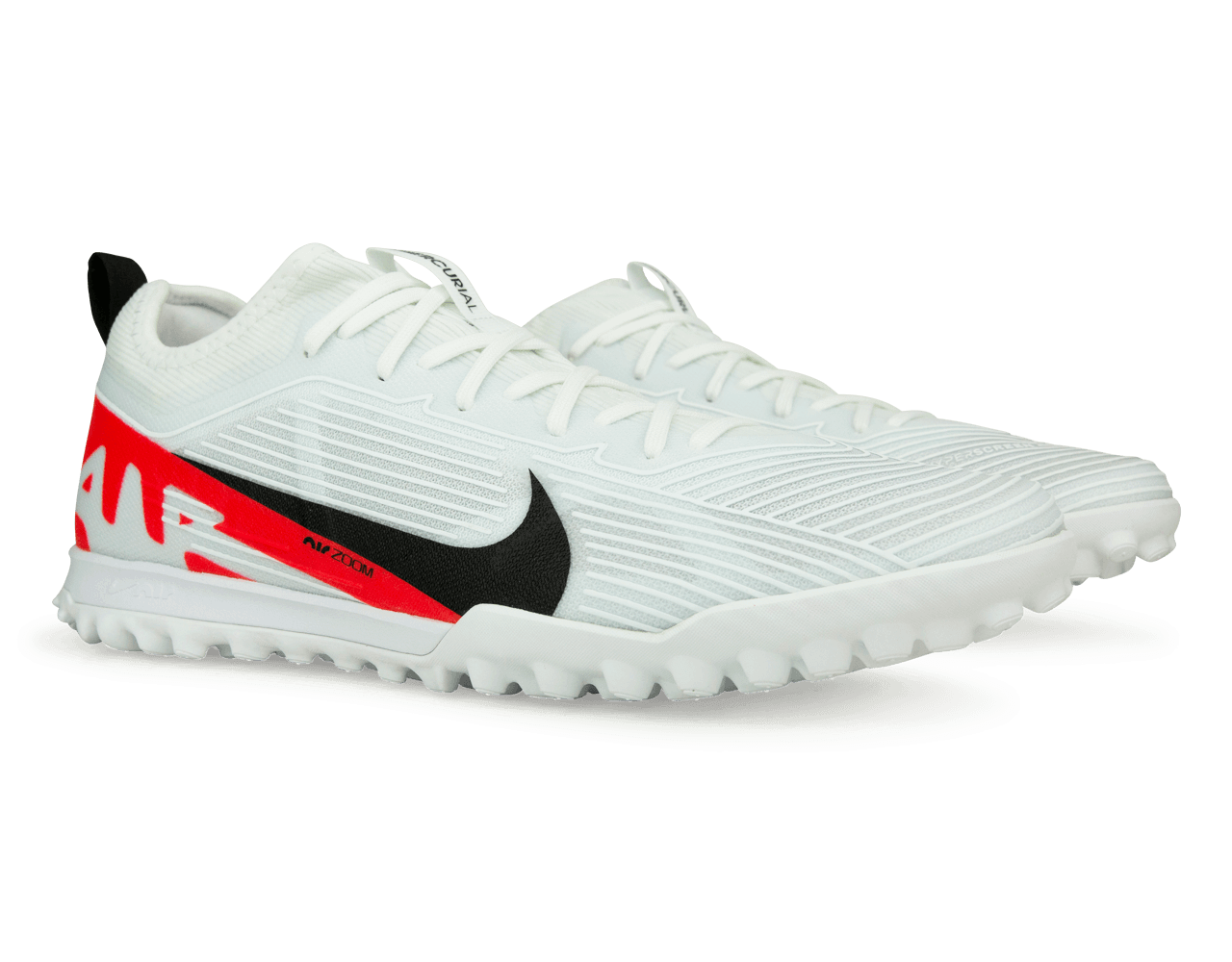 Nike Men's Zoom Mercurial Vapor 15 Pro TF White/Red、mySite、noshort