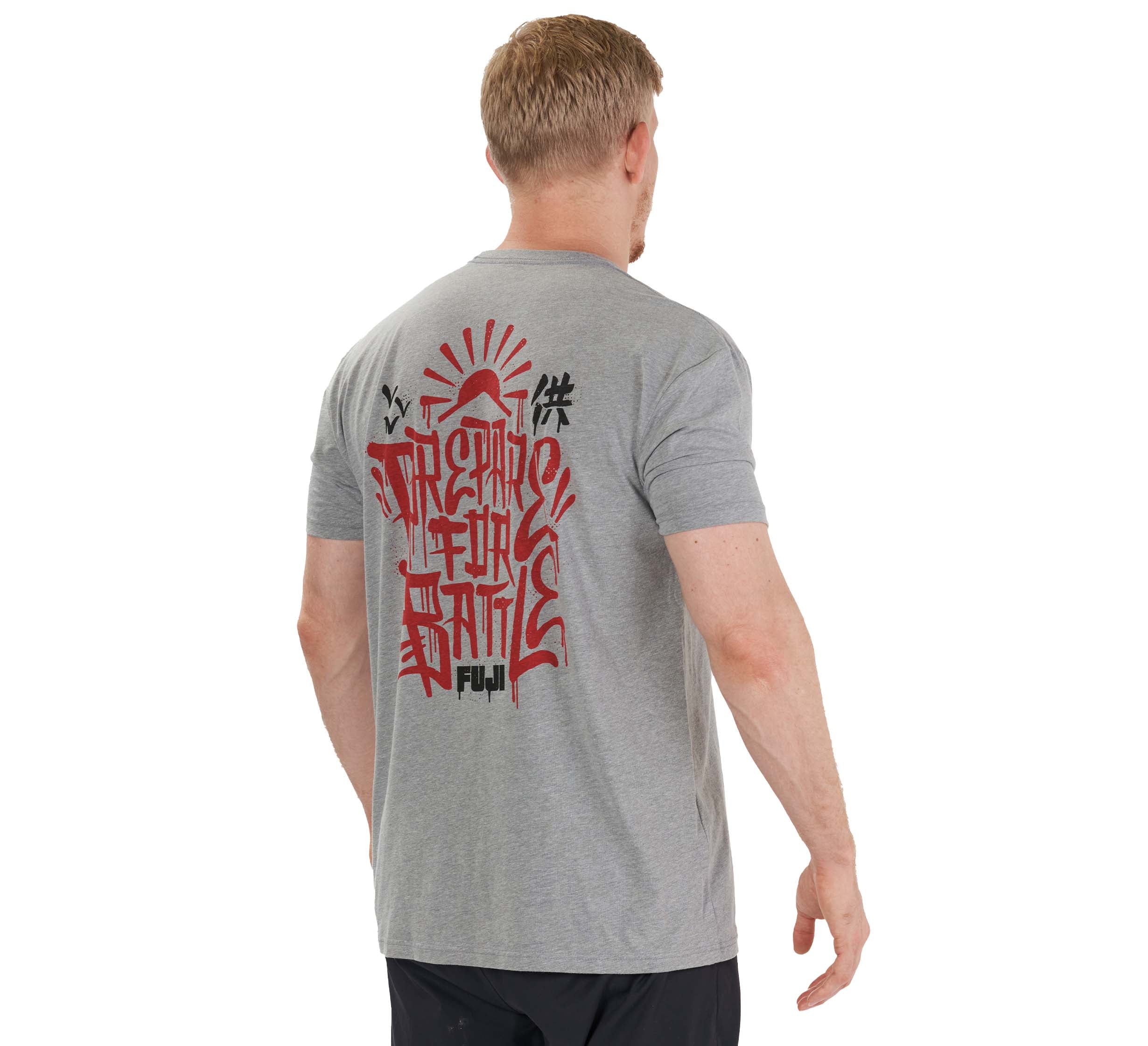 Prepare For Battle T-Shirt Heather Grey、mySite、gigharbornorthrealestate
