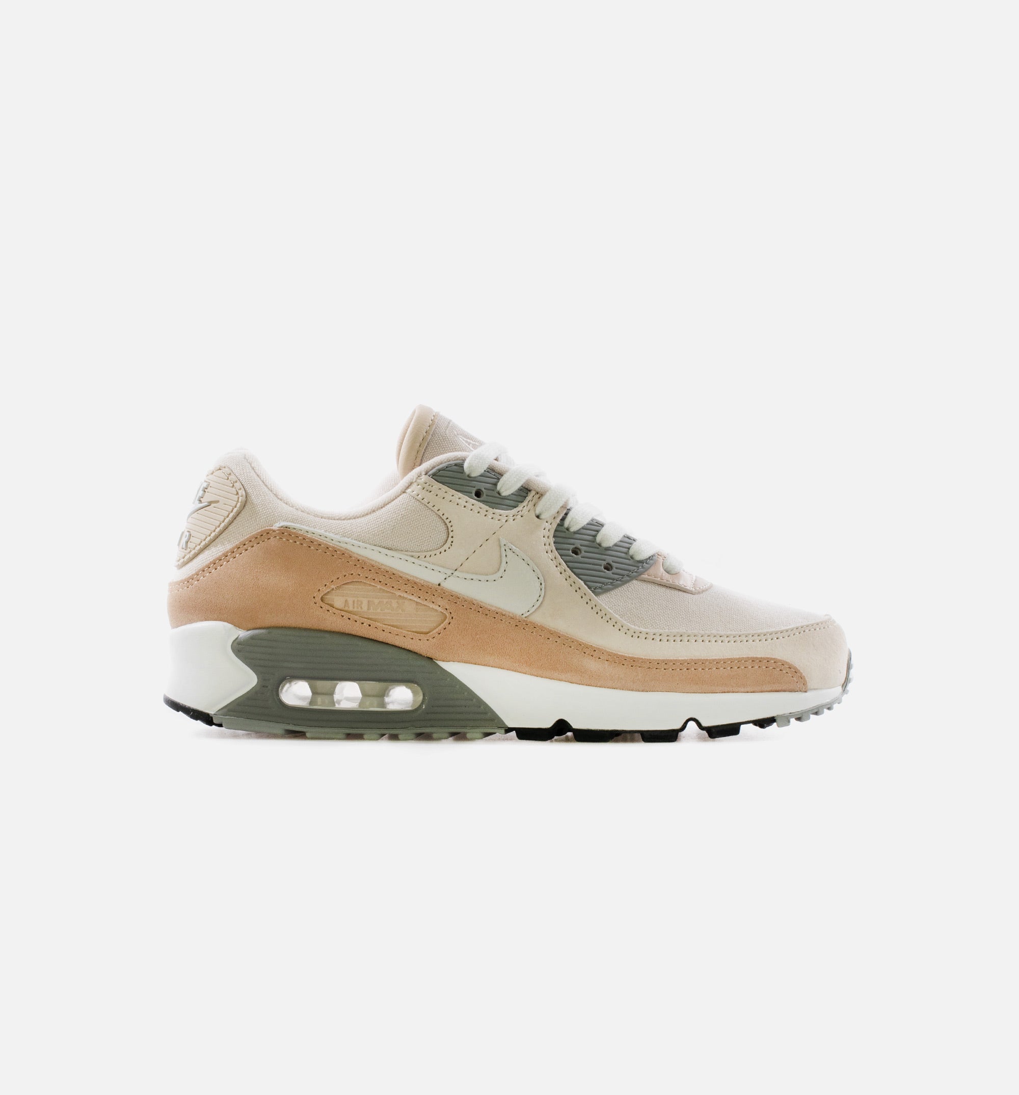 Air Max 90 PRM Mens Lifestyle Shoe - White/ Tan/Gray、mySite、dreamappss