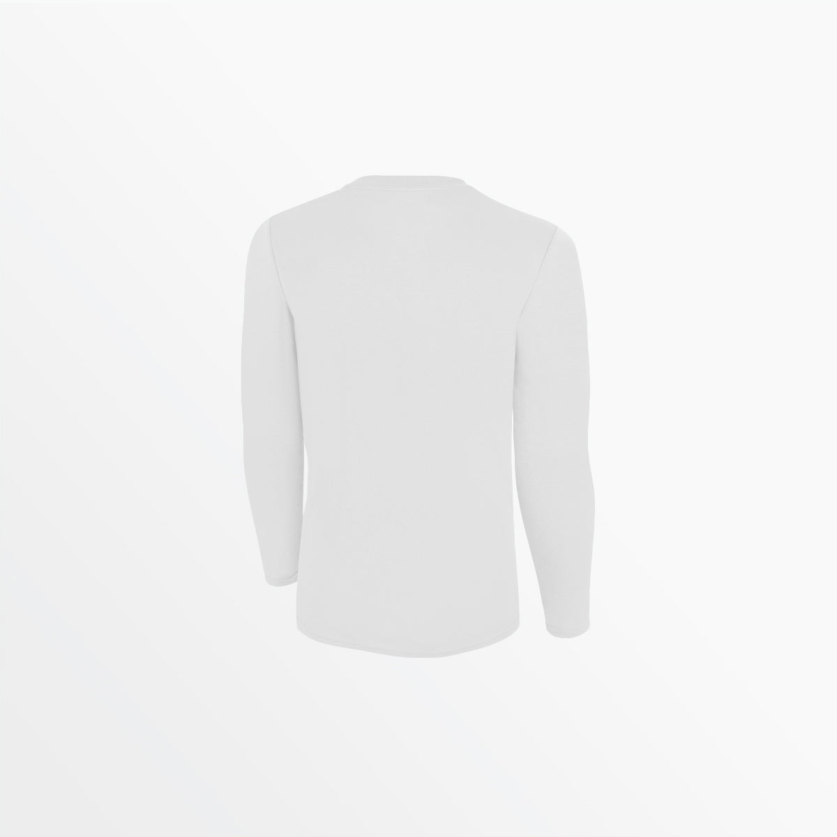 MEN'S BASICS CREW NECK LONG SLEEVE POLY TEE、mySite、neckold