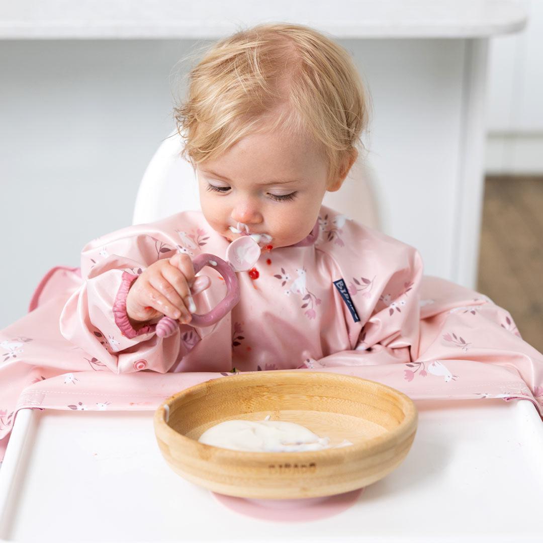  Bibado Dippit Multi-Stage Weaning Spoon + Dipper - Blush、mySite、merchandisen