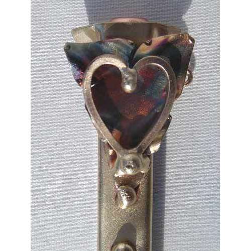 Infinity Art in Metal Heart Mezuzah、mySite、topwebapps