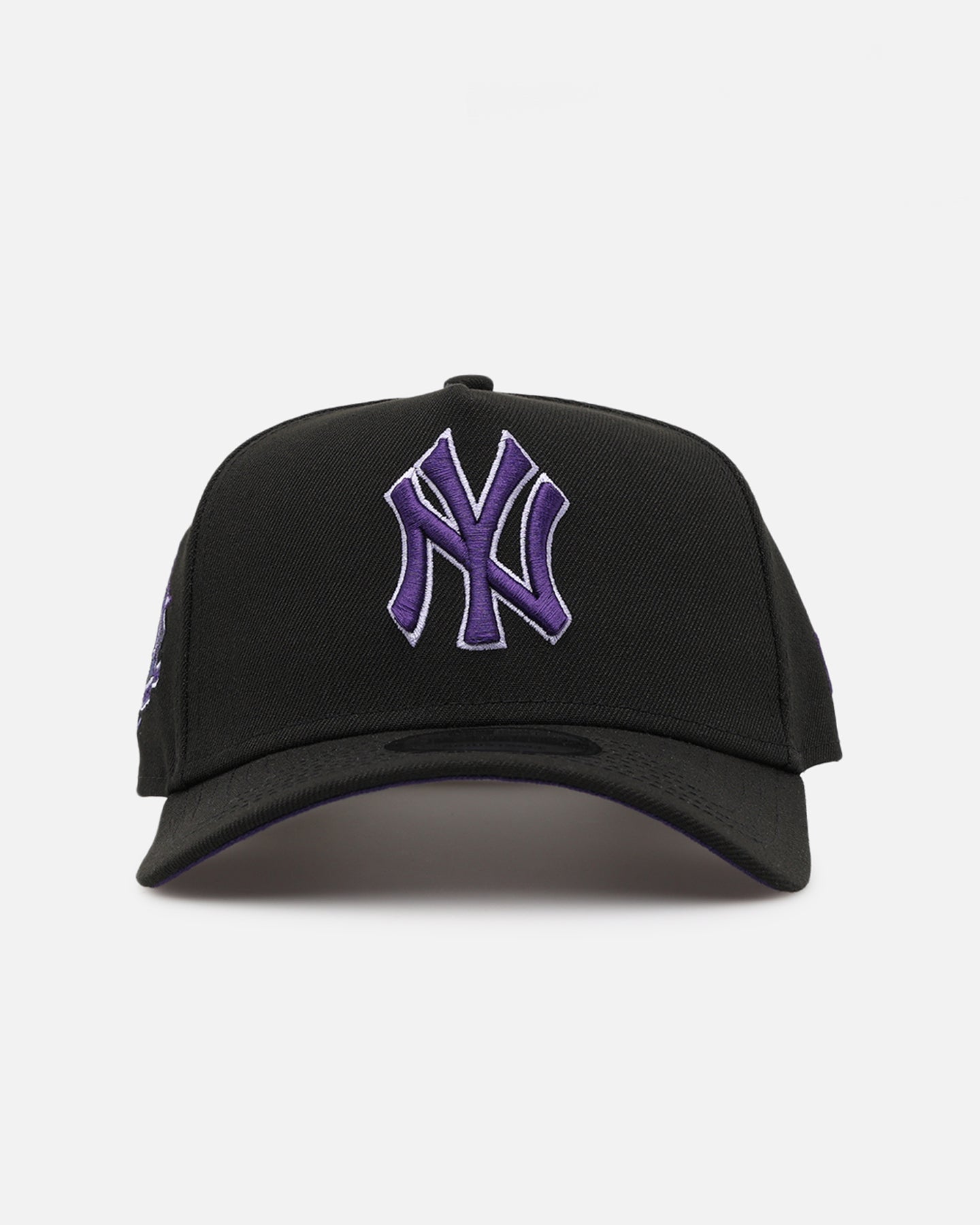 New Era New York Yankees 'Purple Haze' 9FORTY A-Frame Snapback Black/Purple、mySite、zt4zffjzw