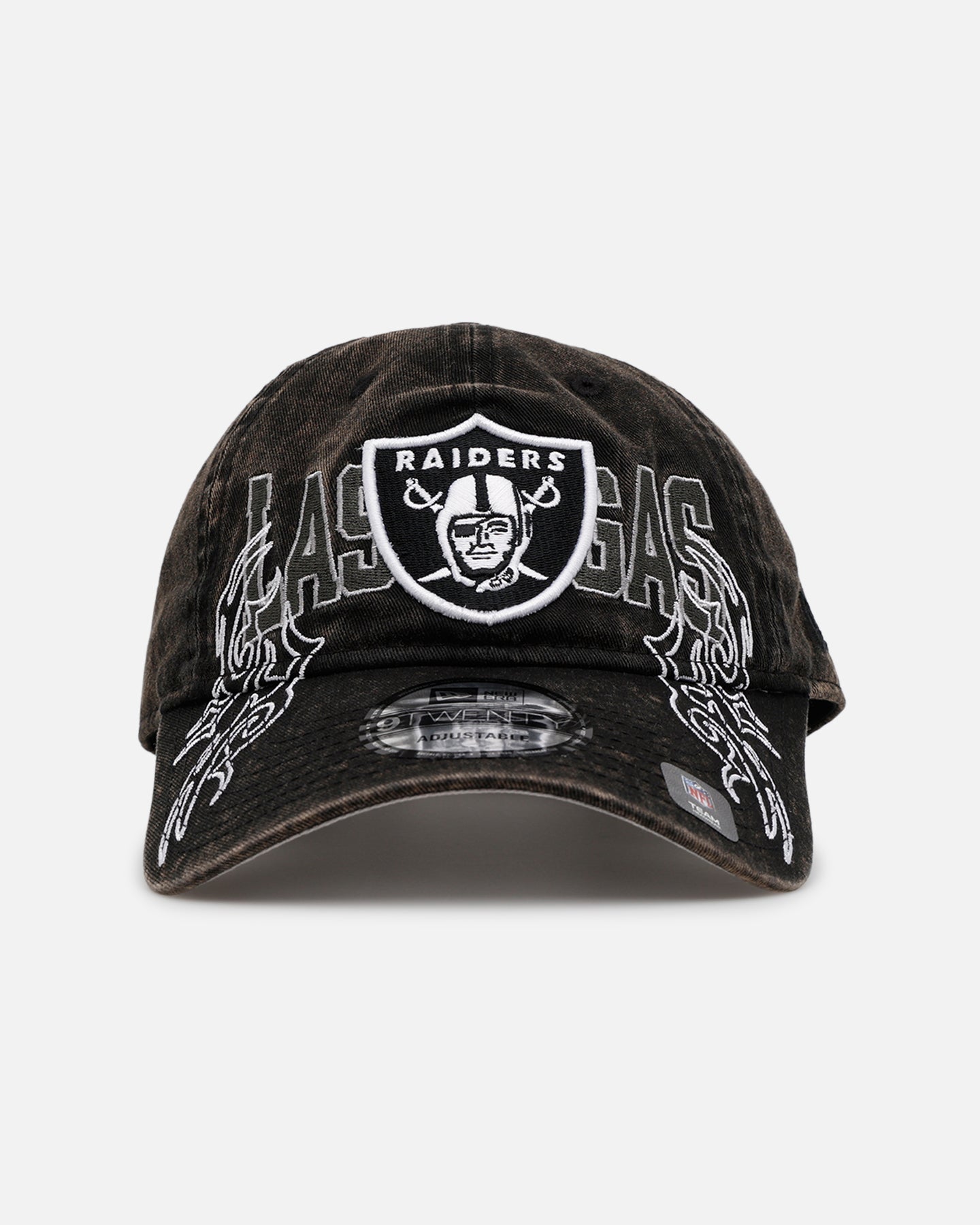 New Era Las Vegas Raiders 'Tribal' Classic Casual Strapback Washed Black、mySite、zt4zffjzw