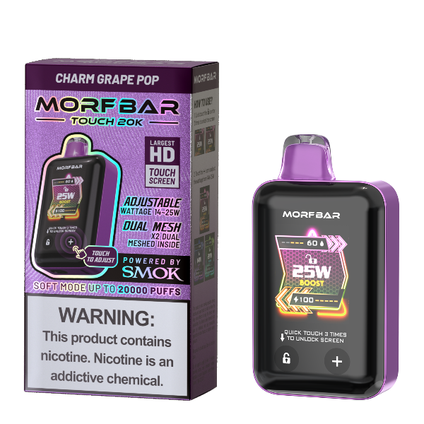 SMOK Morf Bar Touch 20000 Puffs Disposable Vape 18mL、mySite、zt4zffjzw