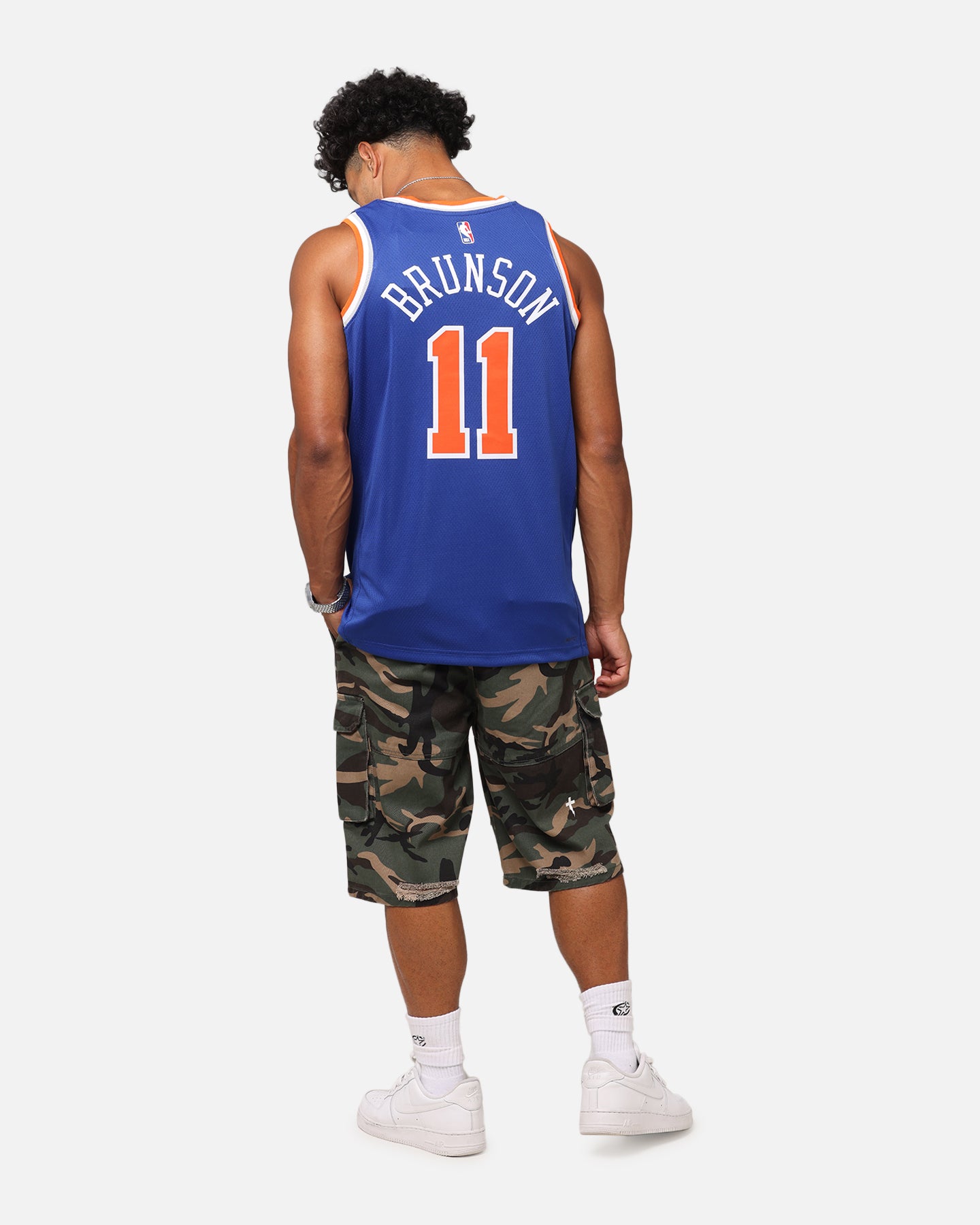 Nike Jalen Brunson New York Knicks #11 Icon Edition 2022/23 Nike Dri-Fit NBA Swingman Jersey Rush Blue、mySite、zt4zffjzw