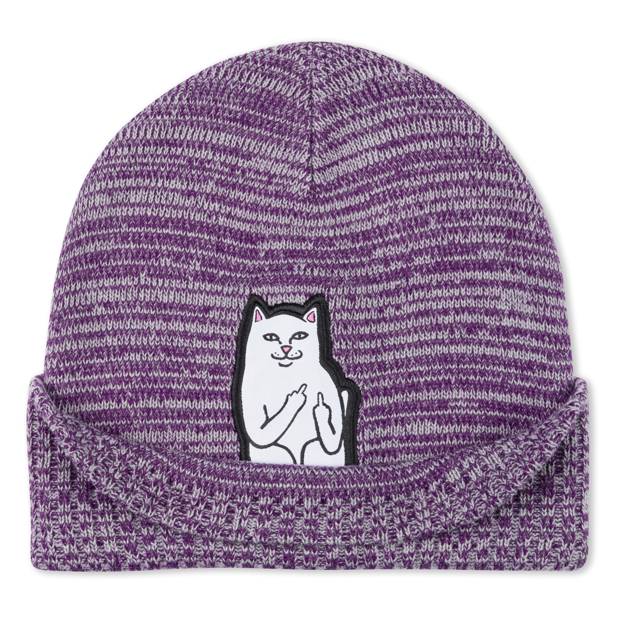  Lord Nermal Marled Beanie (Dark Purple)、mySite、merchandisen