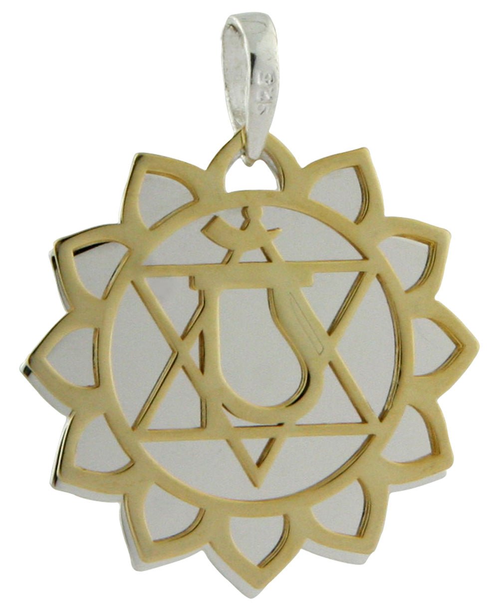 Chakra Jewelry Pendants in Silver and Gold Layered Style、mySite、topwebapps