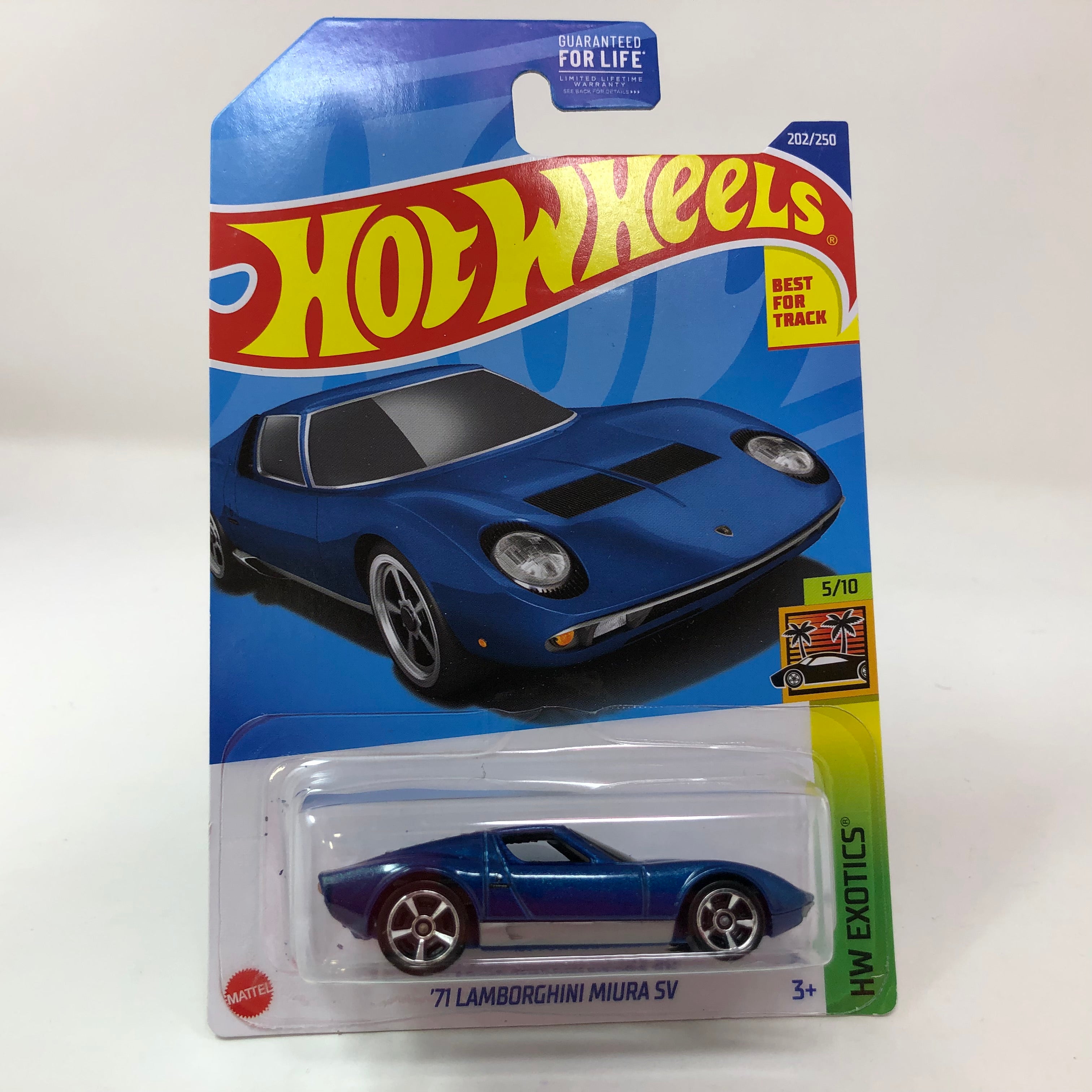 '71 Lamborghini Miura SV #202 * BLUE * 2022 Hot Wheels Basic、mySite、hgirdovlk