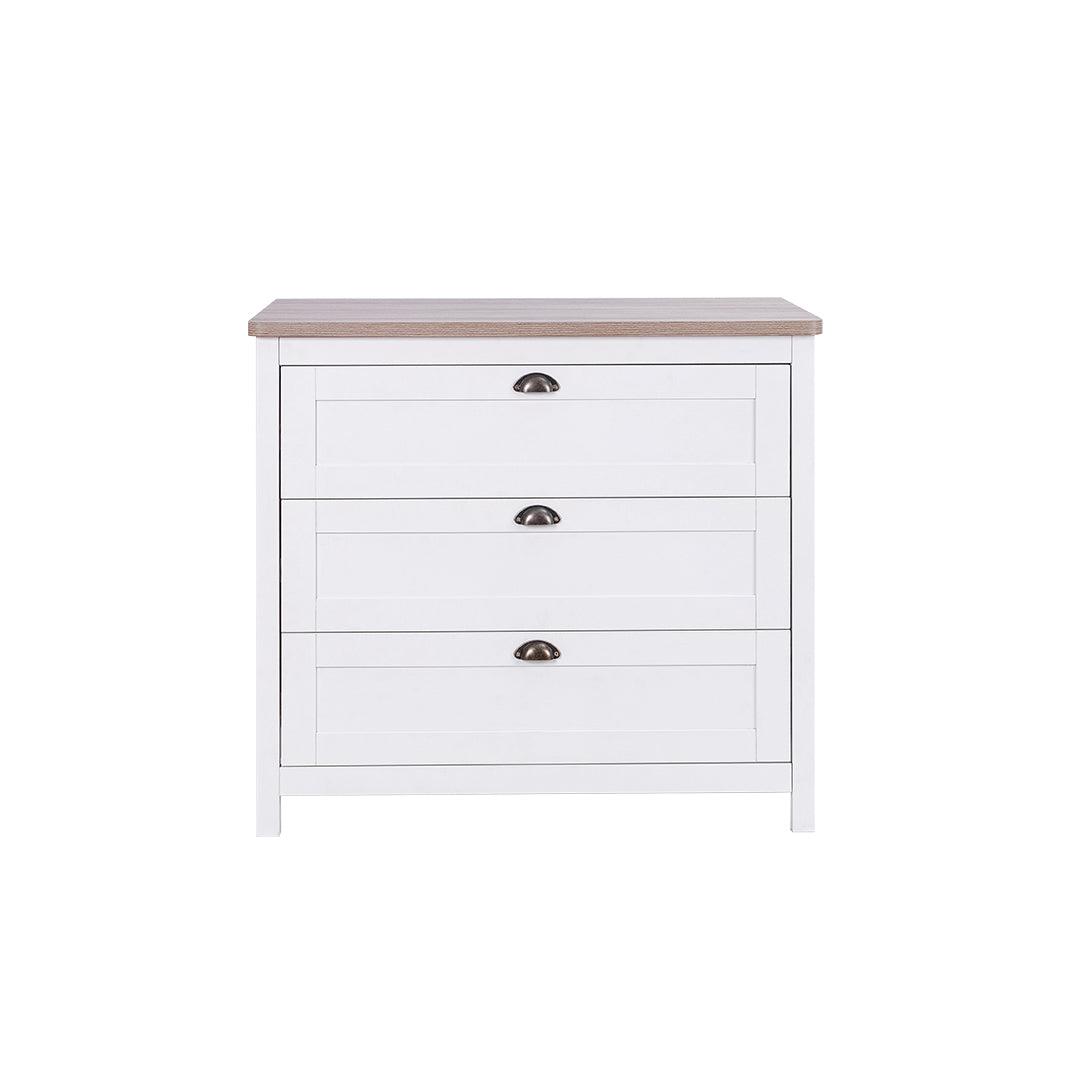  Tutti Bambini Verona Chest Changer - White/Oak、mySite、merchandisen