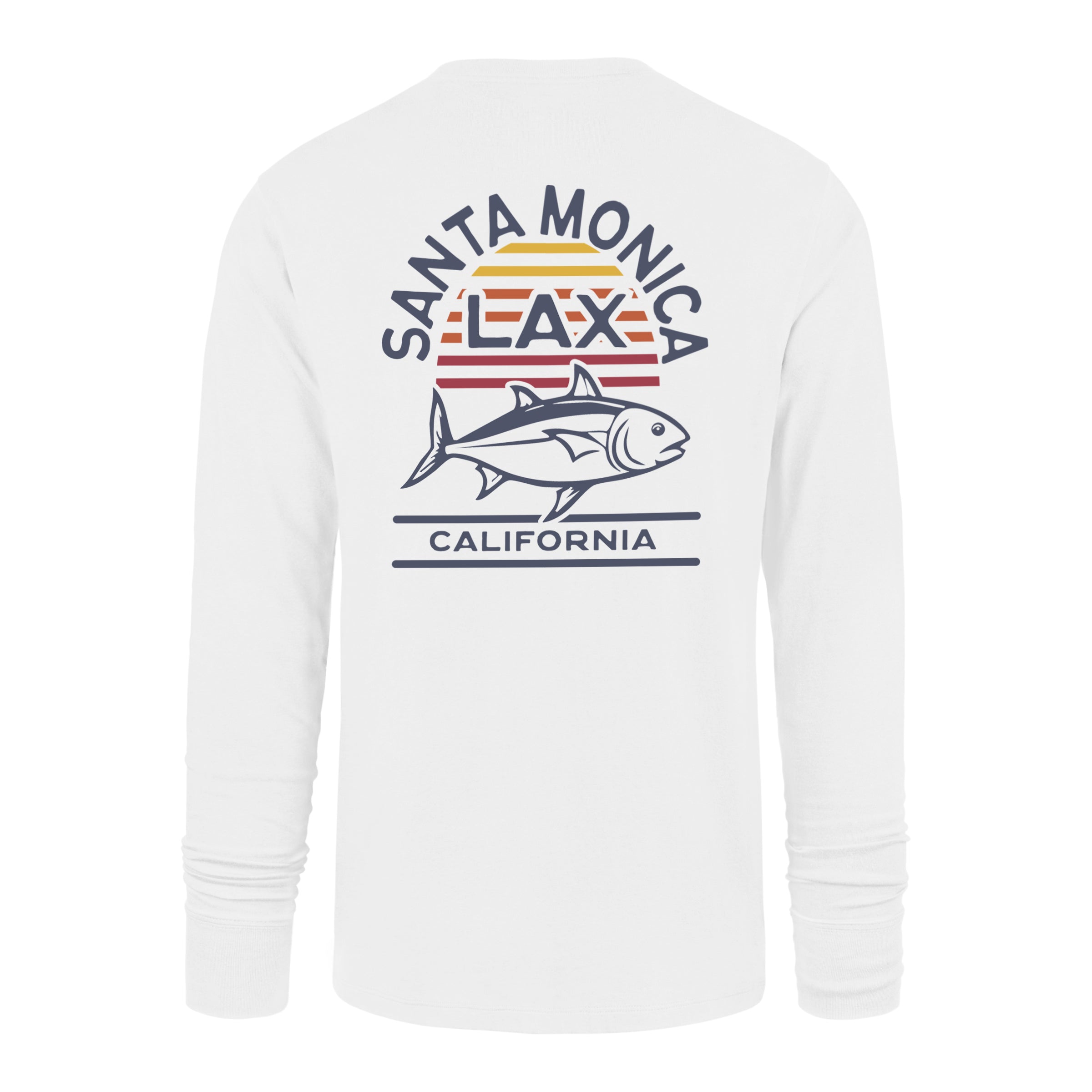 SANTA MONICA DESTINATION BACKER '47 FRANKLIN LONG SLEEVE TEE、mySite、vikingsvslions