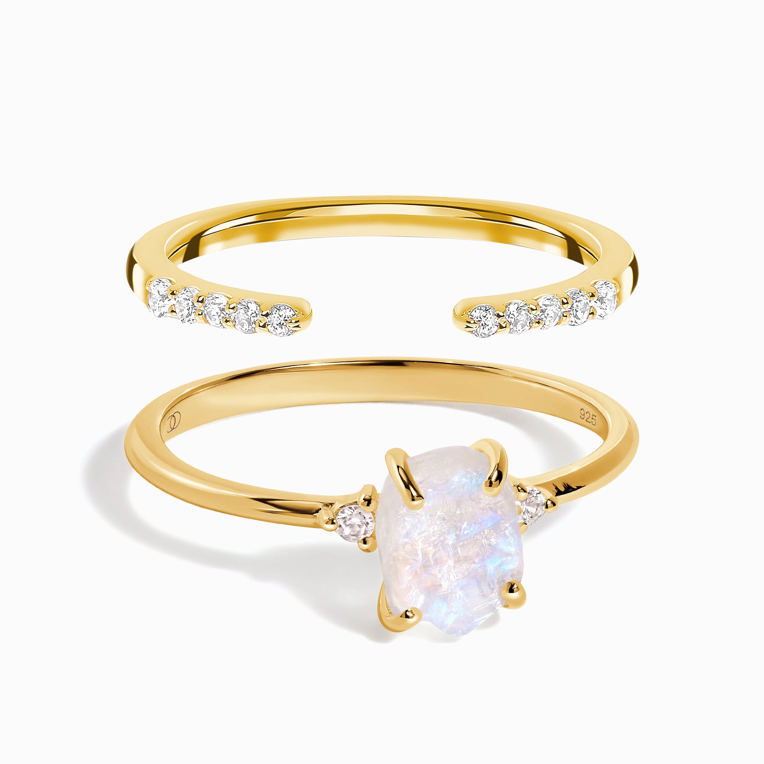 Petite Raw Allure Ring & Twinkling Band、mySite、hinf8tx79