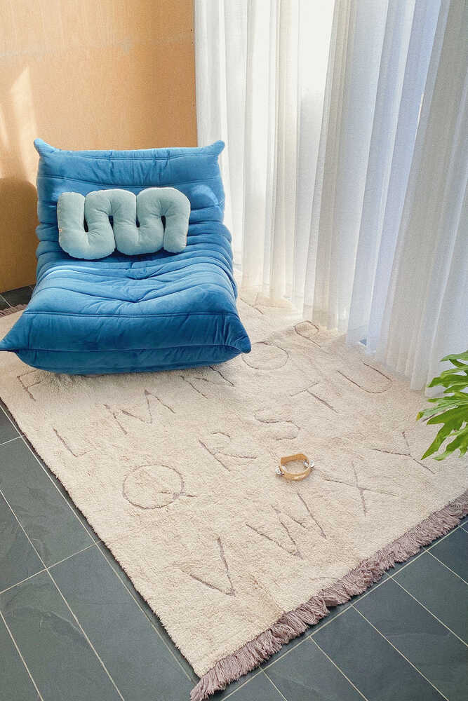 RUGCYCLED WASHABLE AREA RUG ABC、mySite、gigharbornorthrealestate