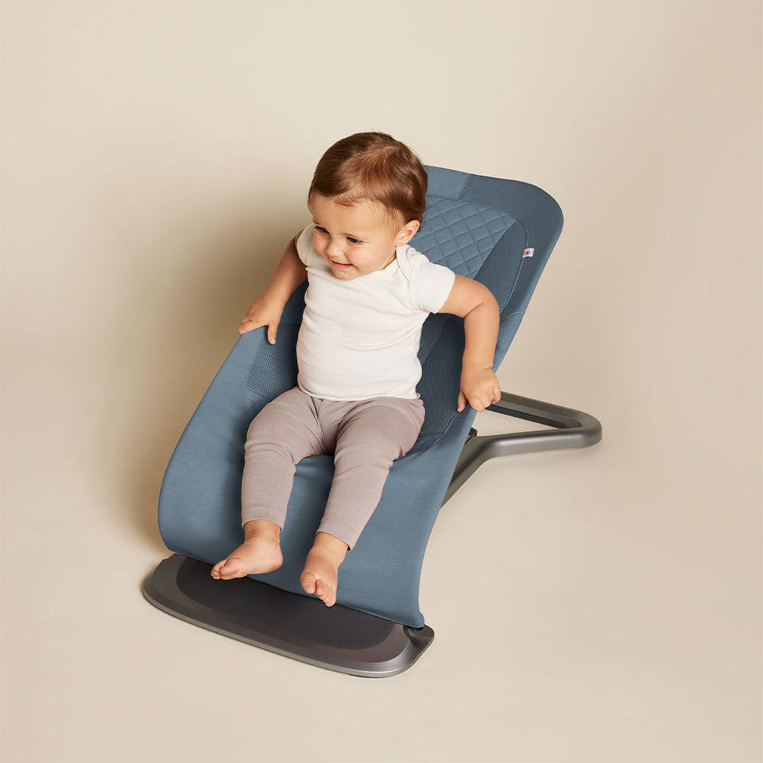  Ergobaby Evolve Baby Bouncer - Oxford Blue、mySite、merchandisen