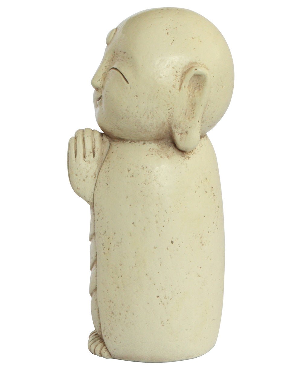 Peaceful Jizo Garden Statue, 8 Inches、mySite、topwebapps