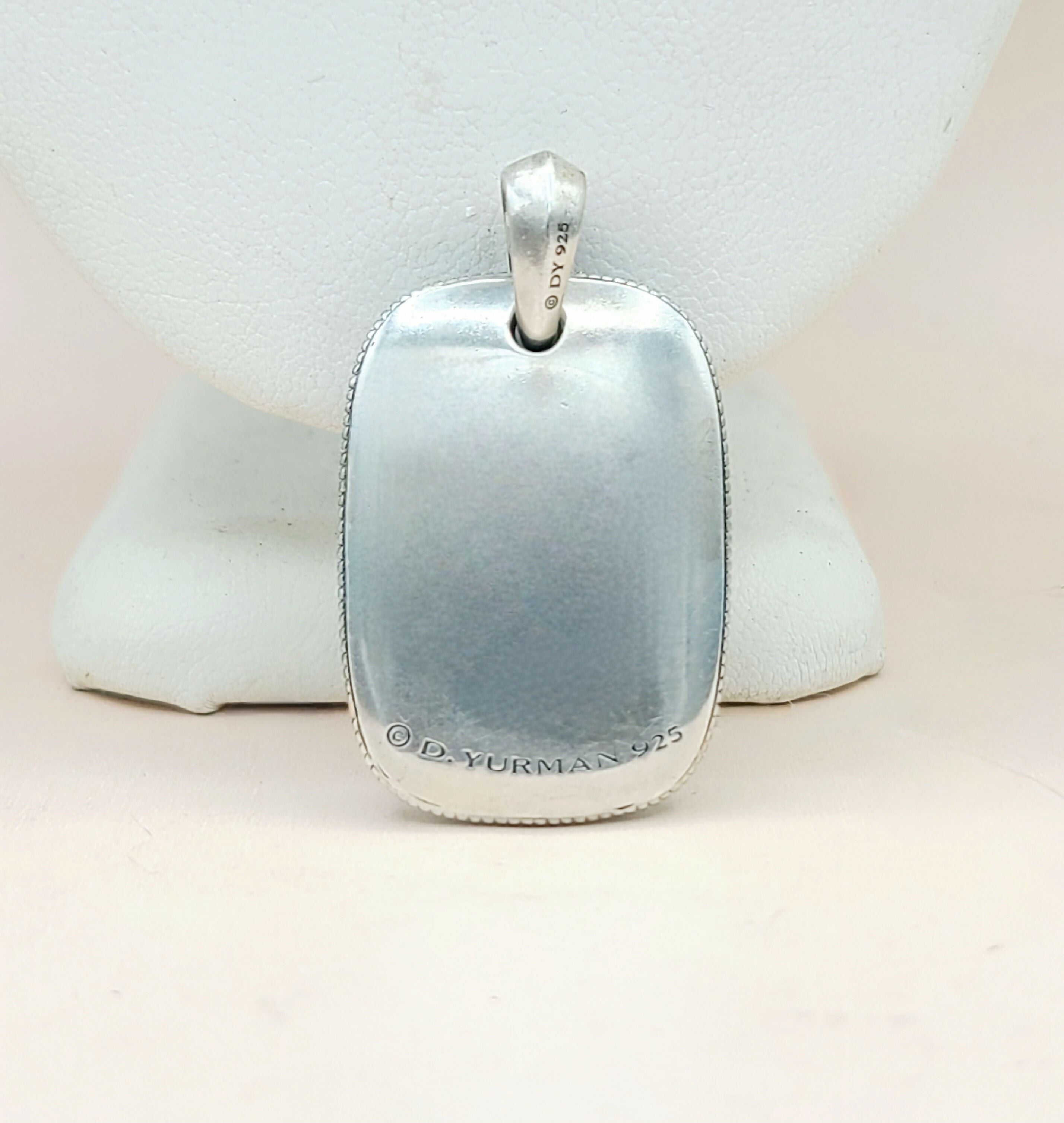David Yurman Large Sky Pendant Tablet in Sterling Silver、mySite、hinf8tx79