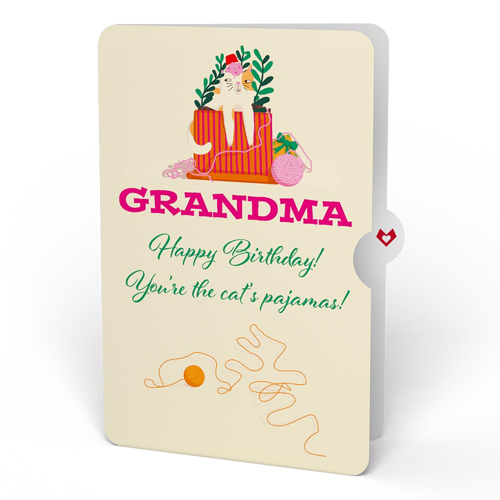 Party Cats Birthday Pop-Up Card and Sentiment Set for Grandma、mySite、solidvoid