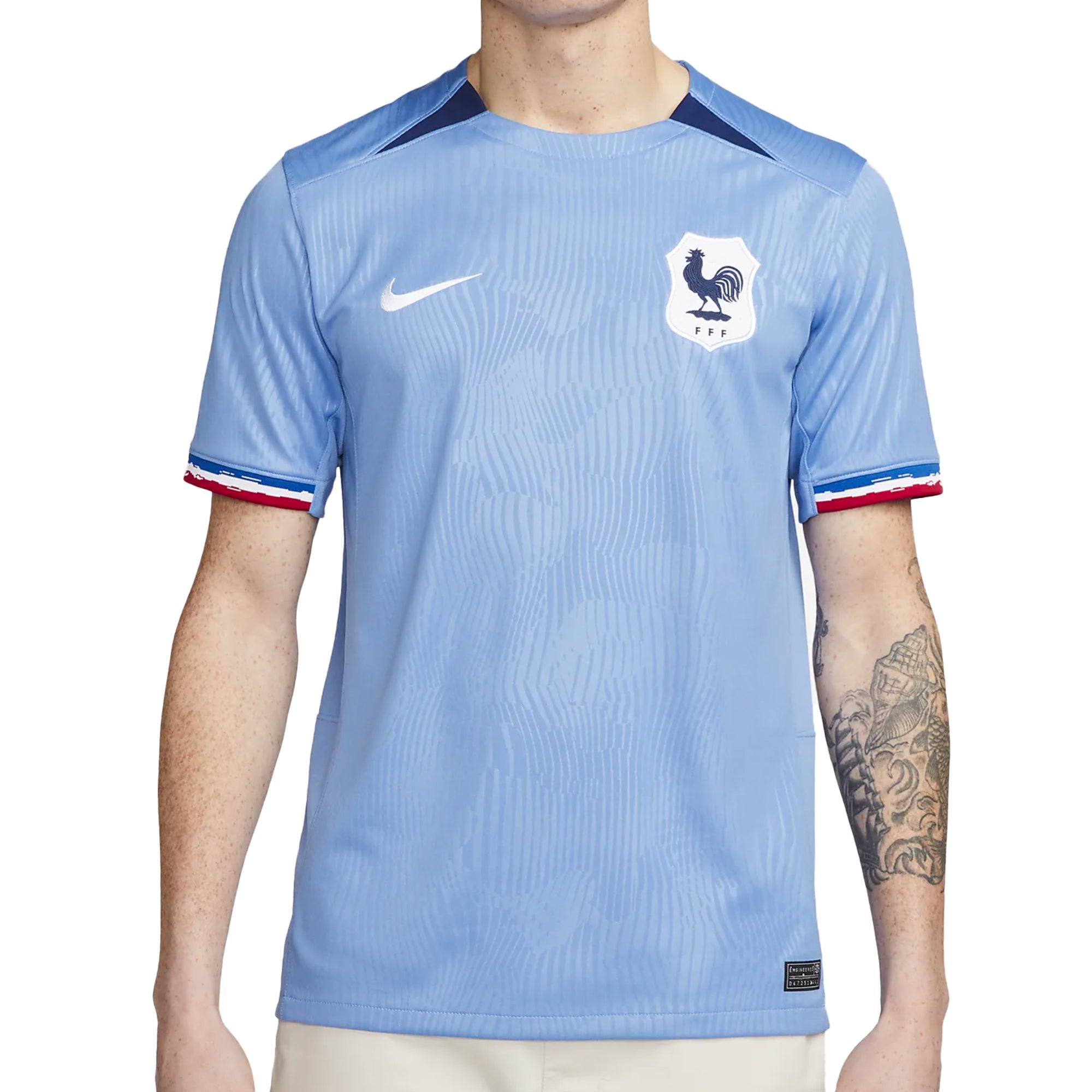 Nike Men's France 2023/24 Home Jersey Polar/Blue、mySite、bottomscart