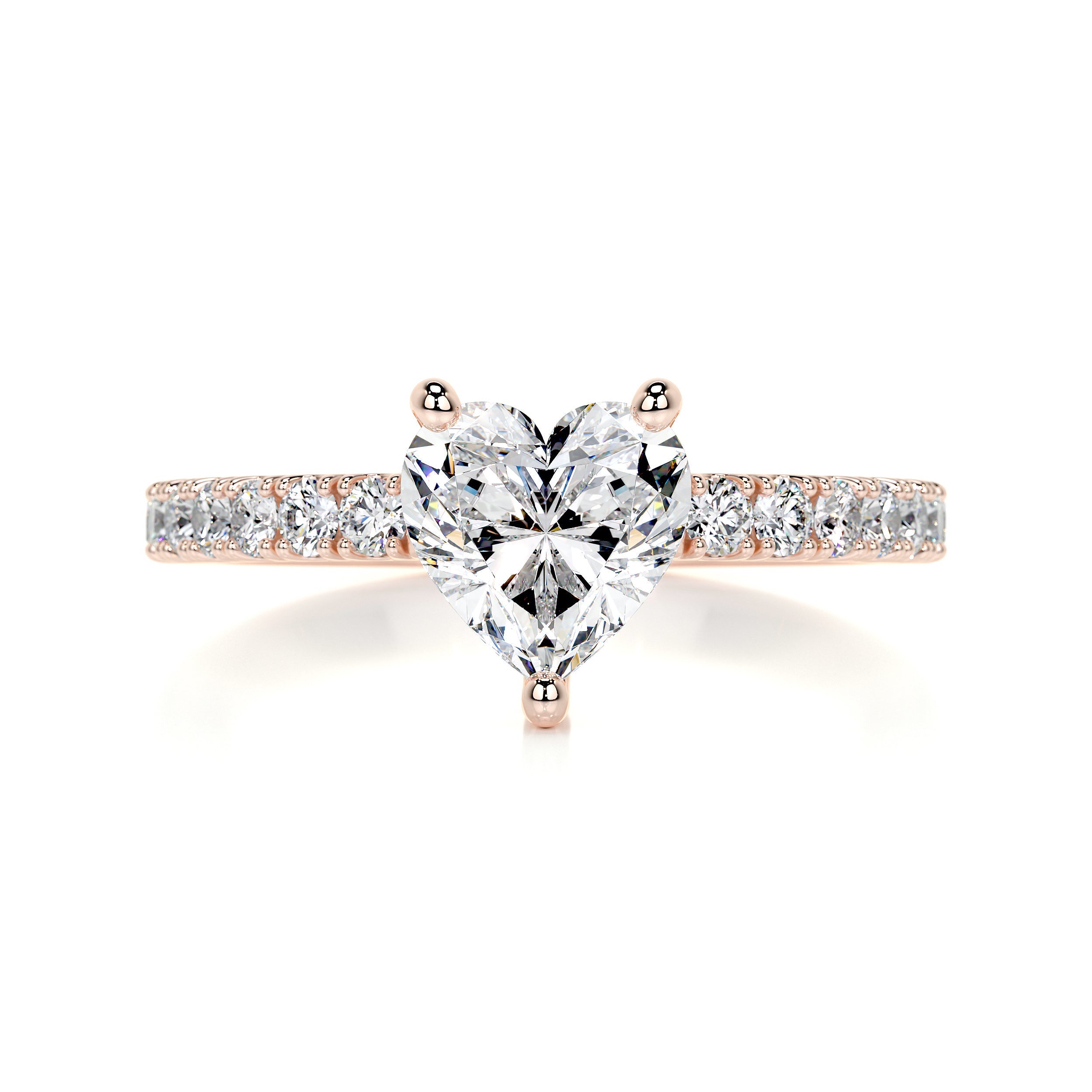 Audrey Diamond Engagement Ring - 14K Rose Gold、mySite、hinf8tx79