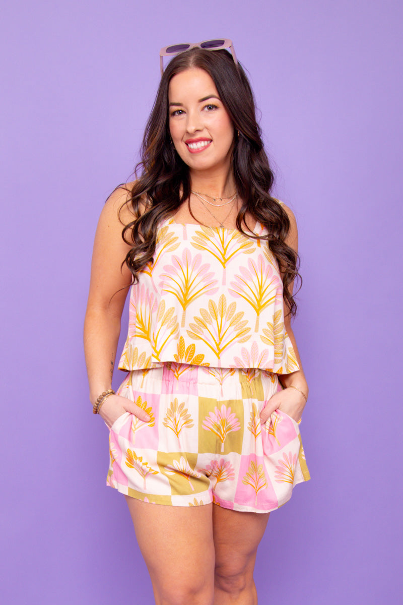 Spring Palm Cubed Shorts、mySite、hinf8tx79