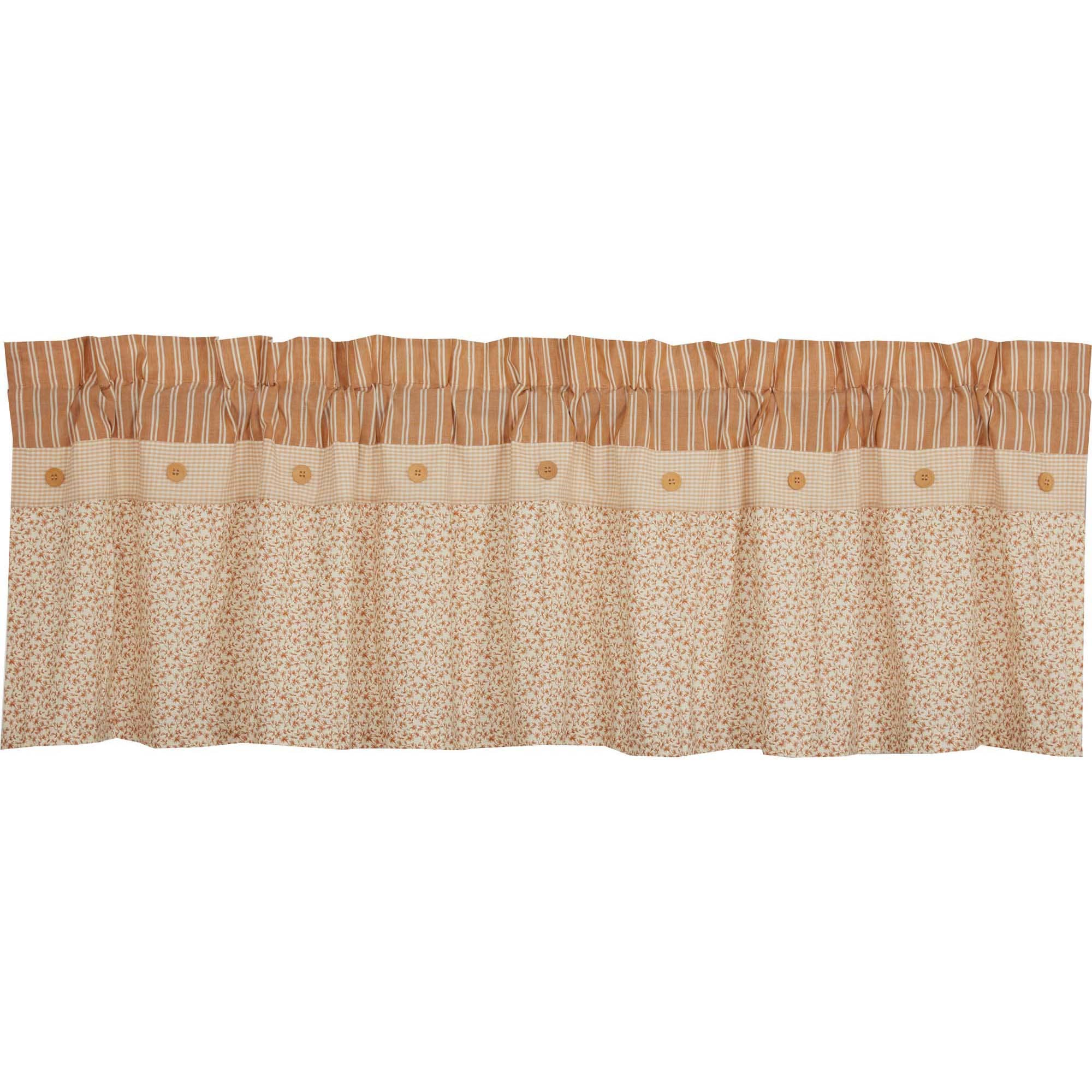 VHC Brands - Camilia Ruffled Valance 19x72、mySite、g9winljtr