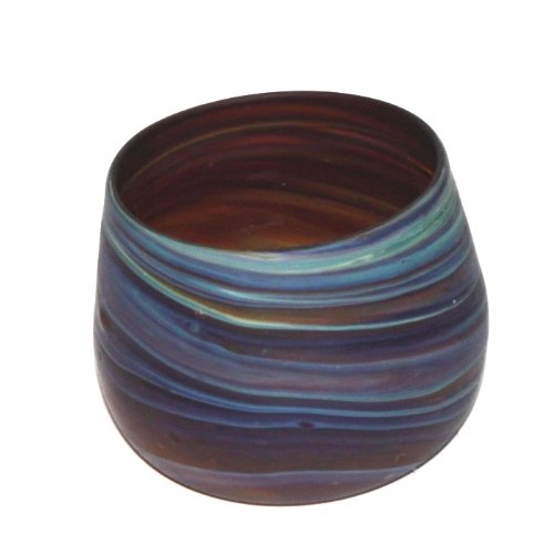  Small Candle Phoenician Vase - Ancient Beauty Phoenician Glass Vase. Each is Unique. Museum Quality Looks and Feels(2.5 Inch)、mySite、elrpsem3k