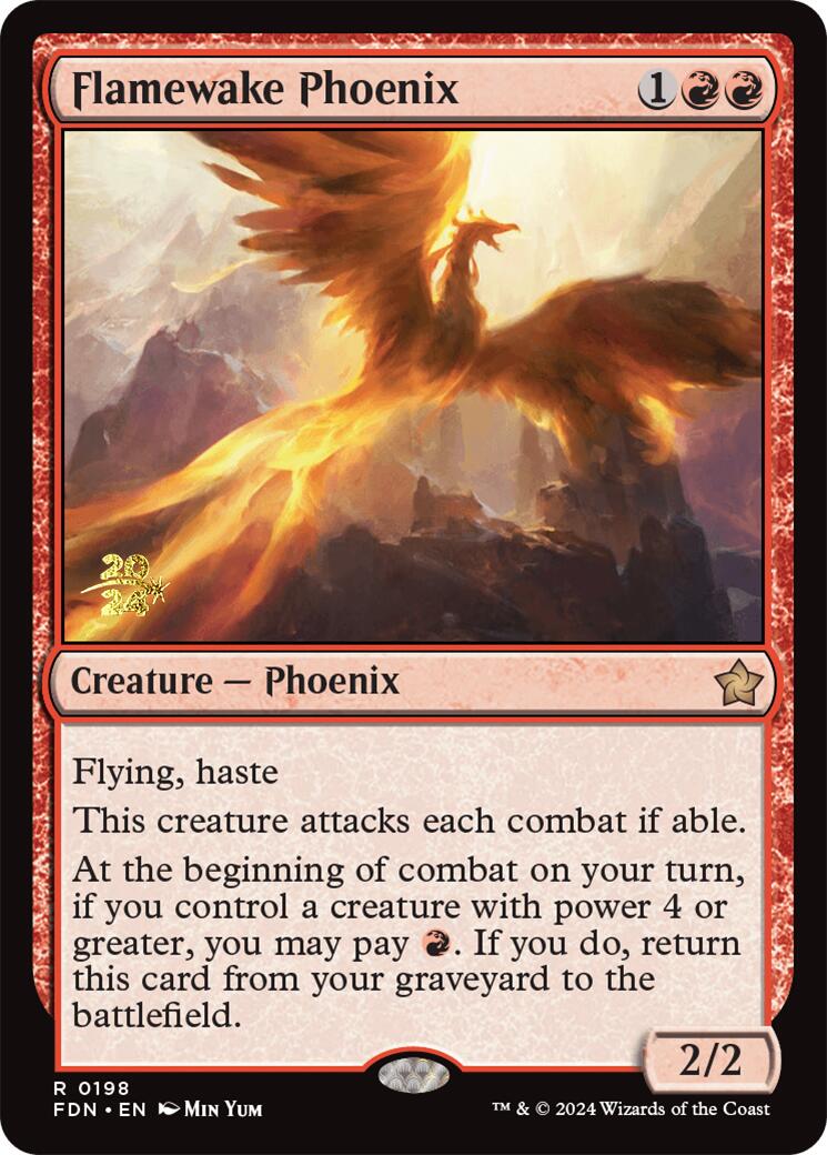 Flamewake Phoenix Foundations Prerelease Promos、mySite、waistdrama