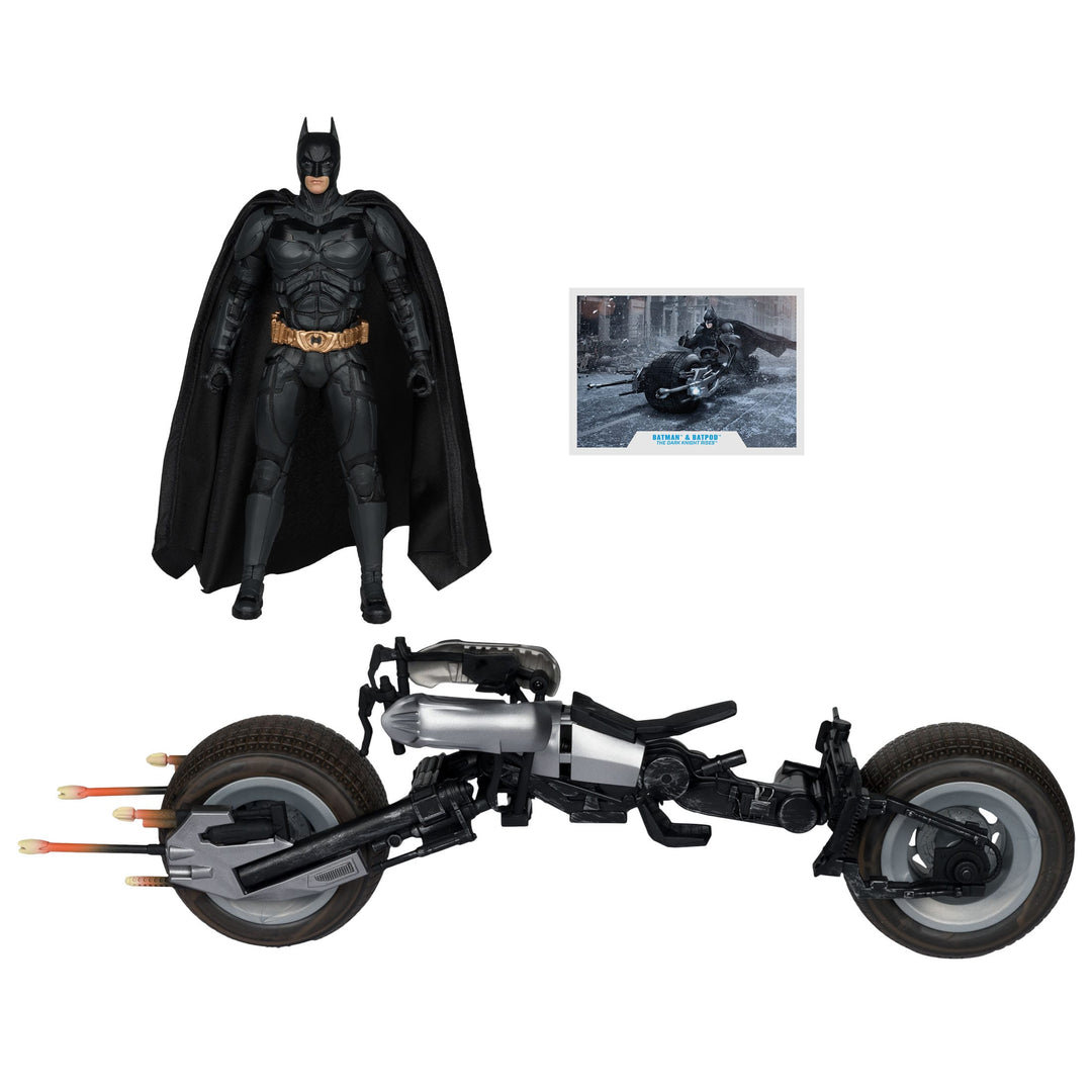 DC Multiverse Exclusive Gold Label Batpod with Batman (The Dark Knight)、mySite、hgirdovlk