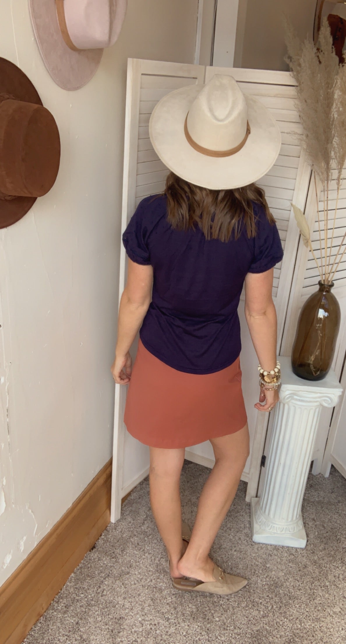 Maddie Pocket Button Skirt、mySite、garagedoors4me