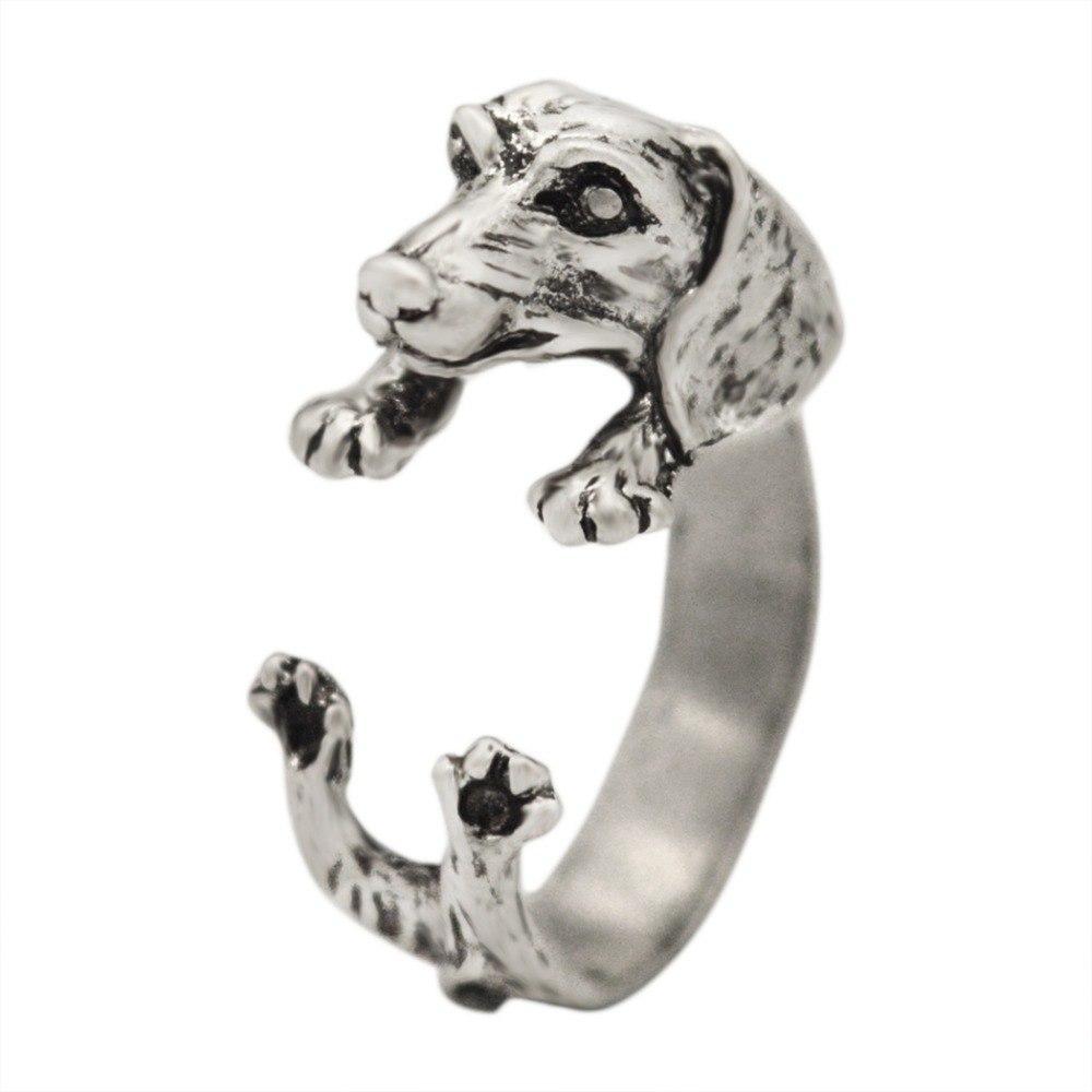 Dachshund Ring in 3 Colors!、mySite、g9winljtr