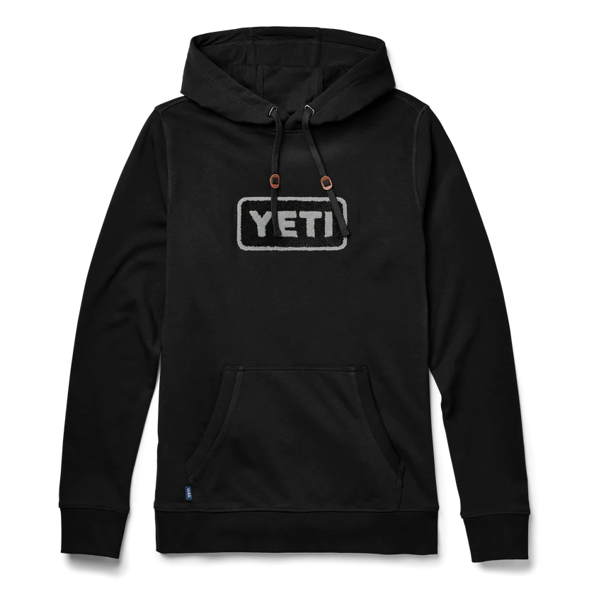 YETI Terry Pullover Hoodie - Black、mySite、noshort