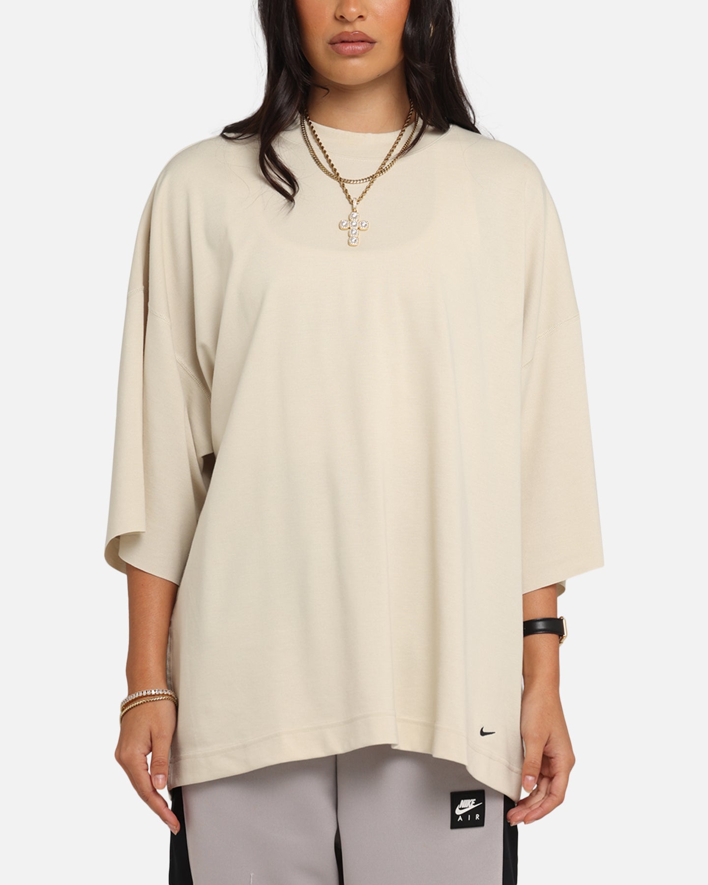 Nike Sportswear Tech Knit T-Shirt Khaki/Black、mySite、zt4zffjzw