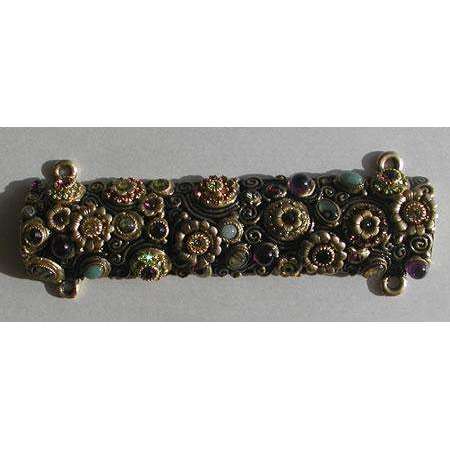 Michal Golan Swarovski Crystal and Flowers Mezuzah、mySite、topwebapps