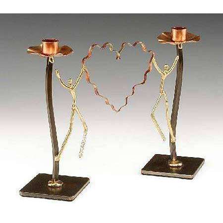 Infinity Art in Metal Eternal Love Candlesticks、mySite、topwebapps