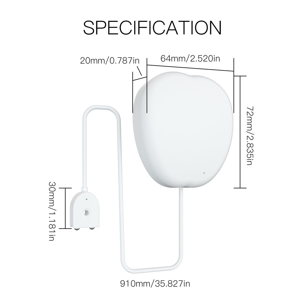 WiFi Smart Flood Sensor Home Alarm Water Leakage Detector、mySite、fannypackpong