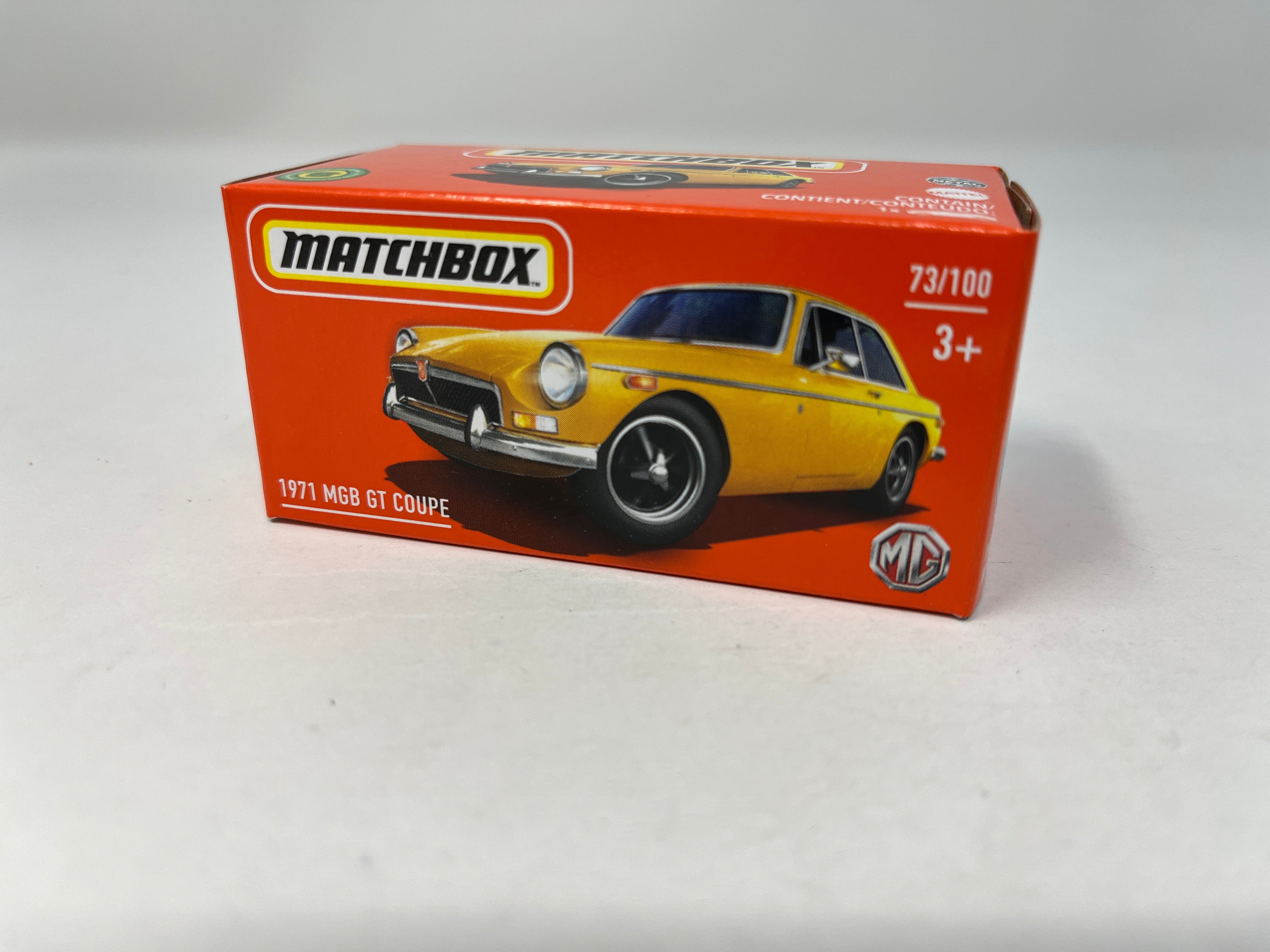 1971 MGB GT Coupe * Matchbox POWER GRABS、mySite、hgirdovlk