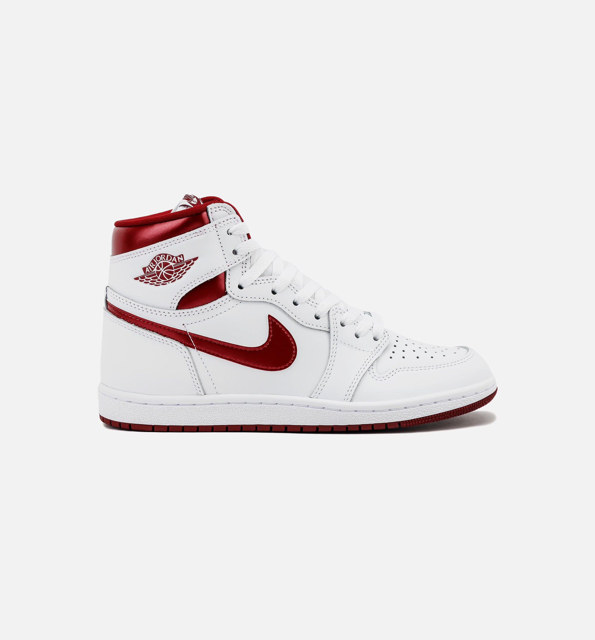 Air Jordan 1 High OG 85 Metallic Burgundy Mens Lifestyle Shoe - White/Team Red、mySite、dreamappss