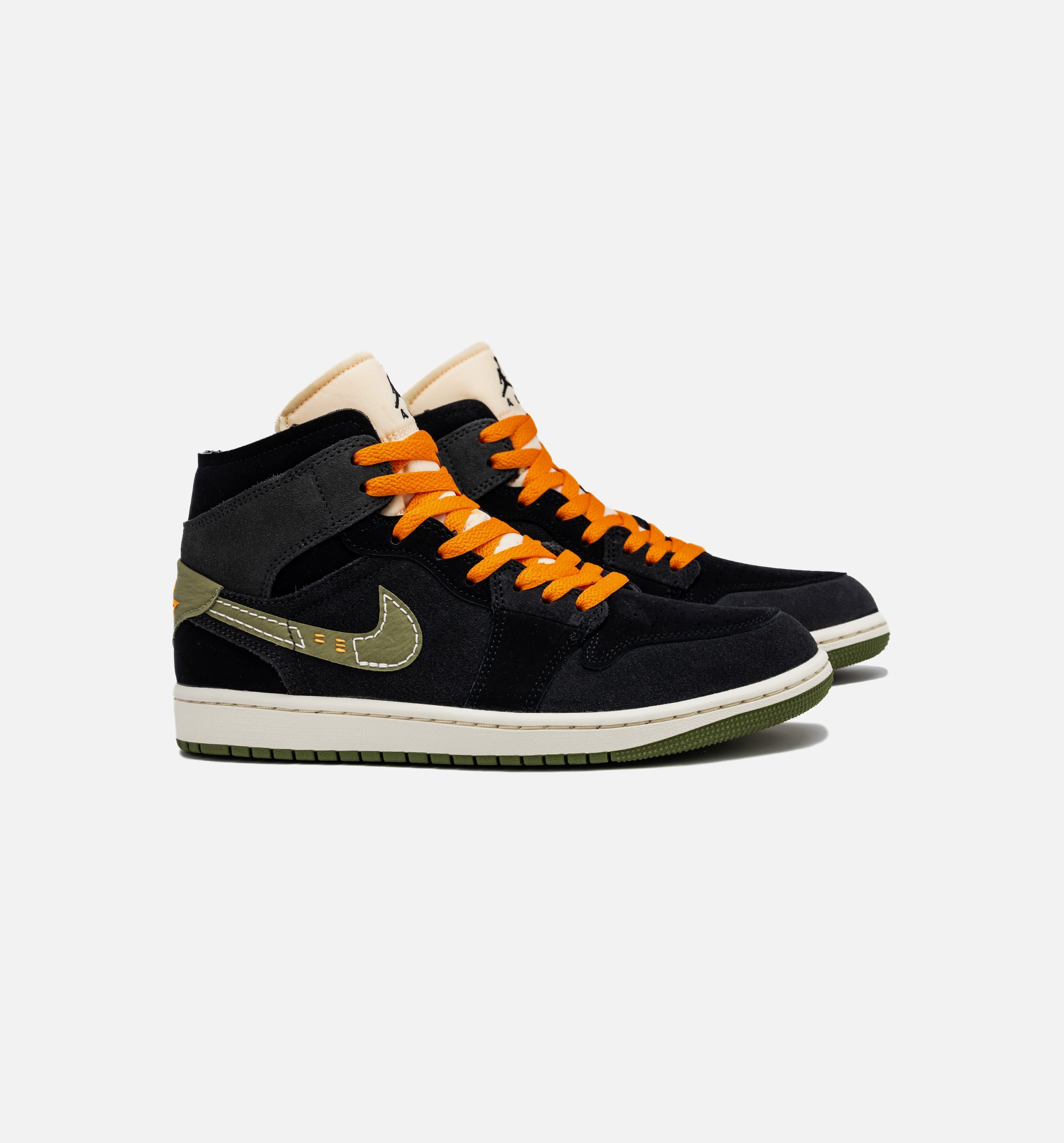 Air Jordan 1 Mid SE Craft Halloween Mens Lifestyle Shoe - Grey、mySite、dreamappss