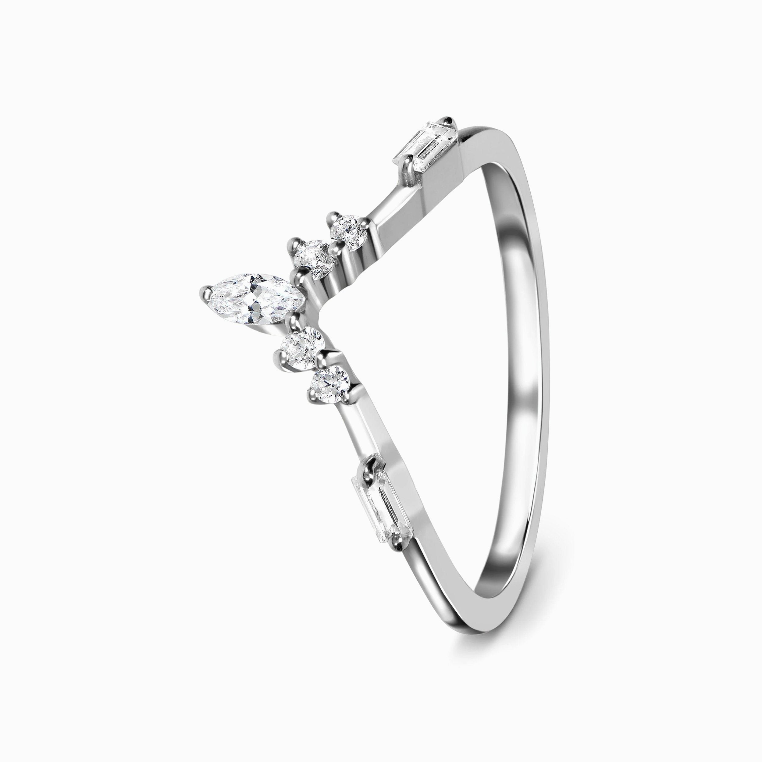 White Zircon Ring - Diadème Band、mySite、hinf8tx79