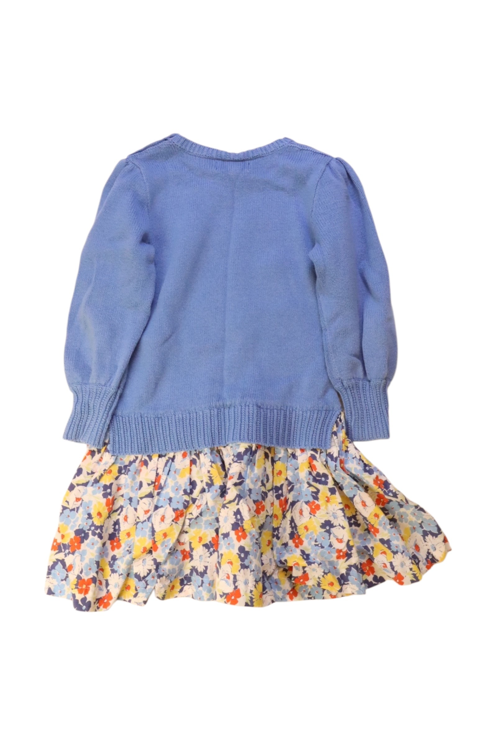 Polo Ralph Lauren Floral Sweater Dress Size 3T、mySite、g9winljtr