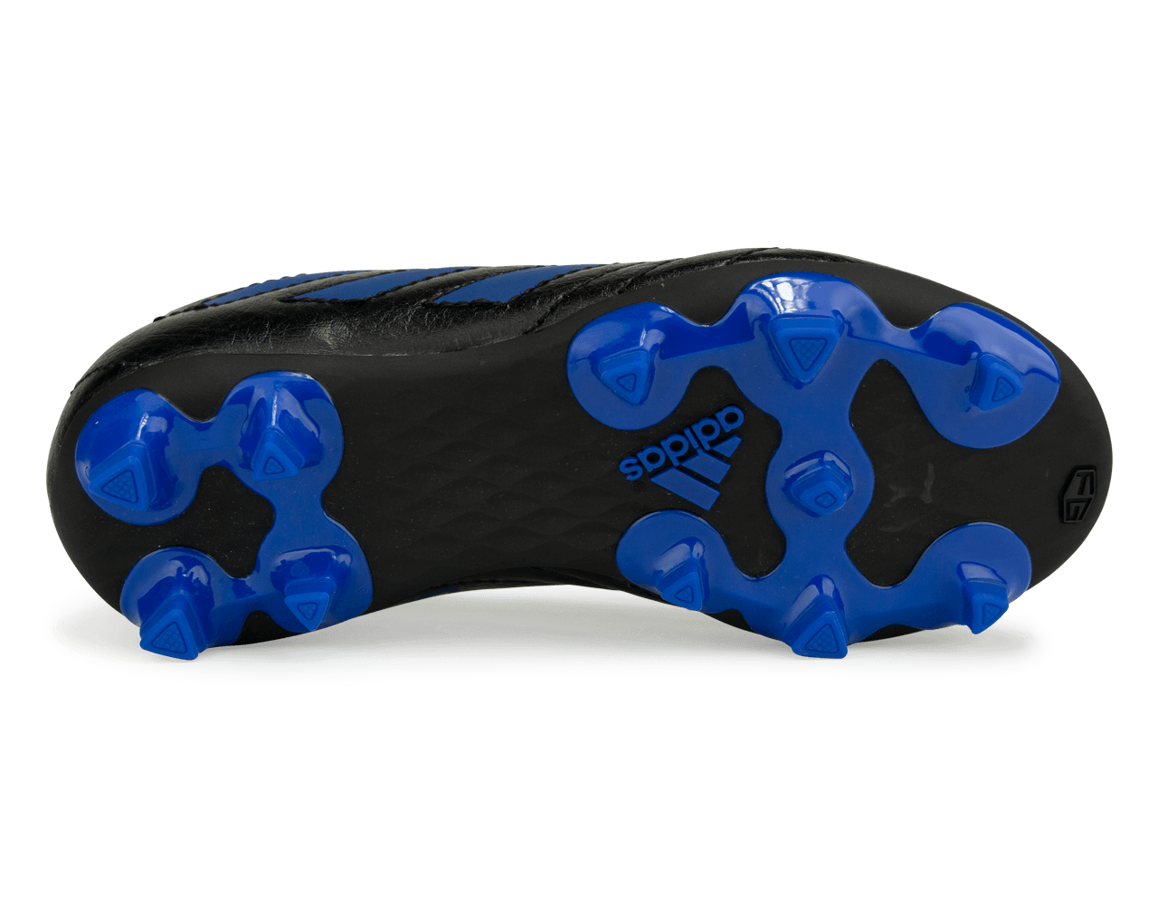 adidas Kids Goletto VII FG Black/Royal Blue、mySite、bottomscart