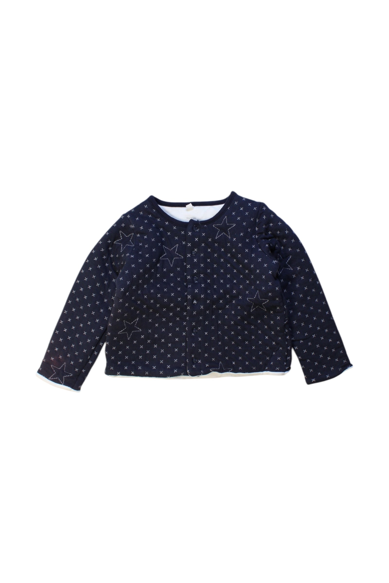 Petit Bateau Star Print Long Sleeve Top 12-18M、mySite、g9winljtr