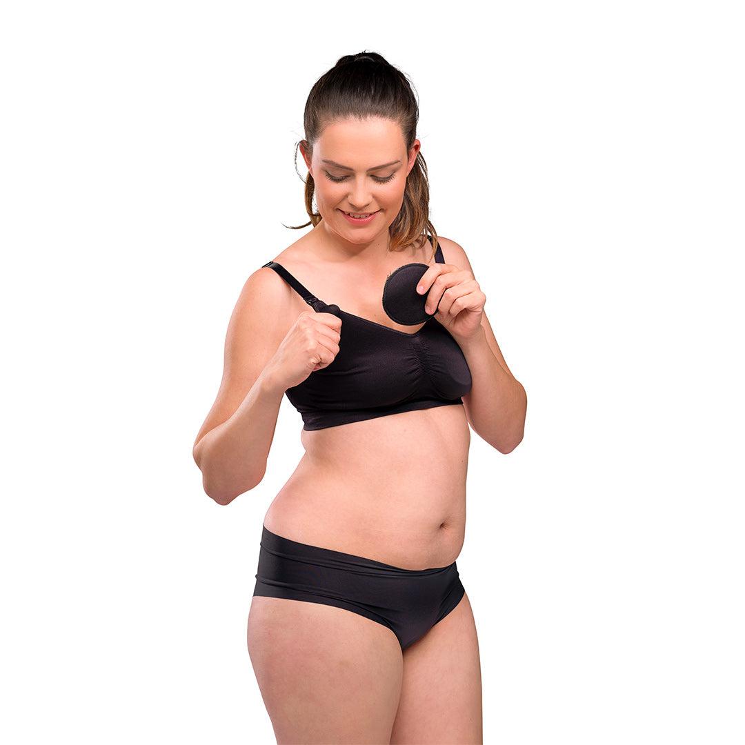  Carriwell Washable Breast Pads - 6 Pack - Black、mySite、merchandisen