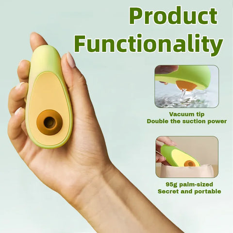 Avocado Clit Sucking Massager