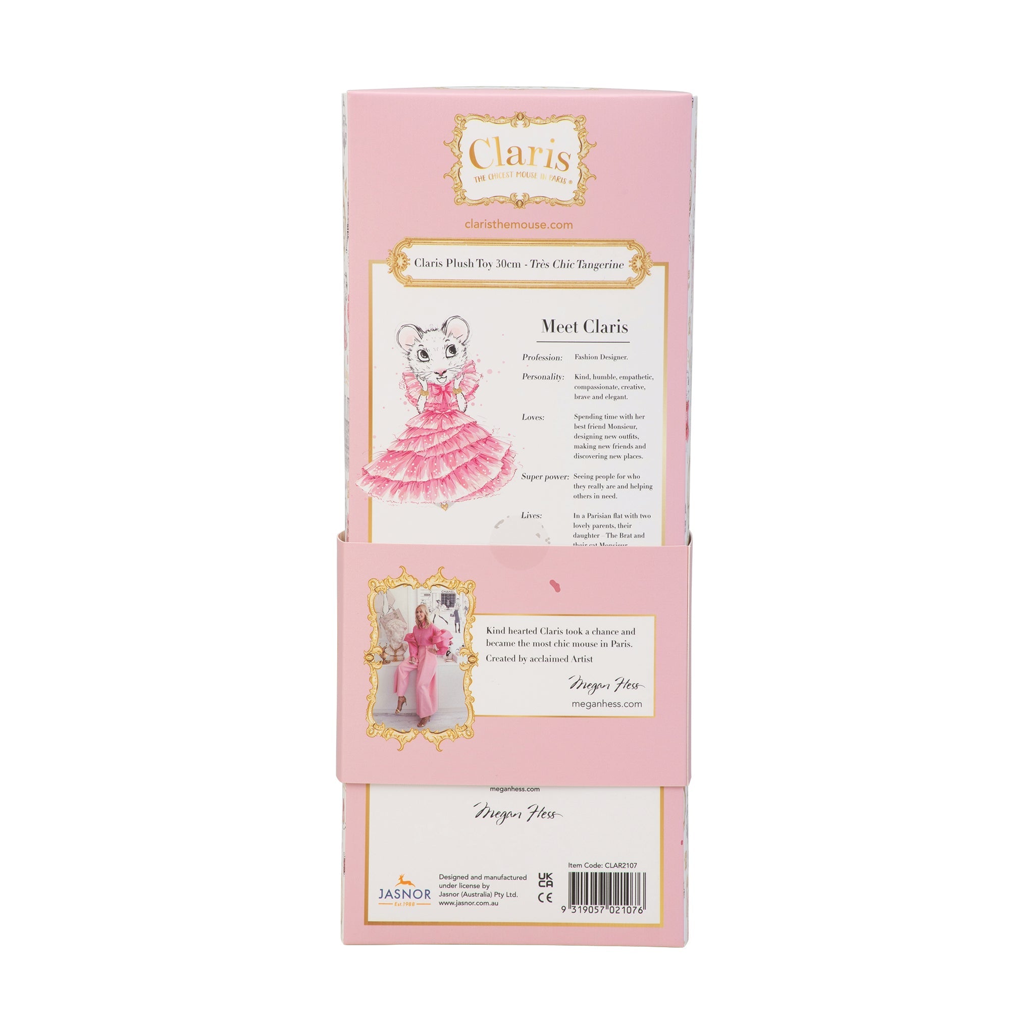 Claris The Mouse - Tangerine Plush Doll、mySite、g9winljtr