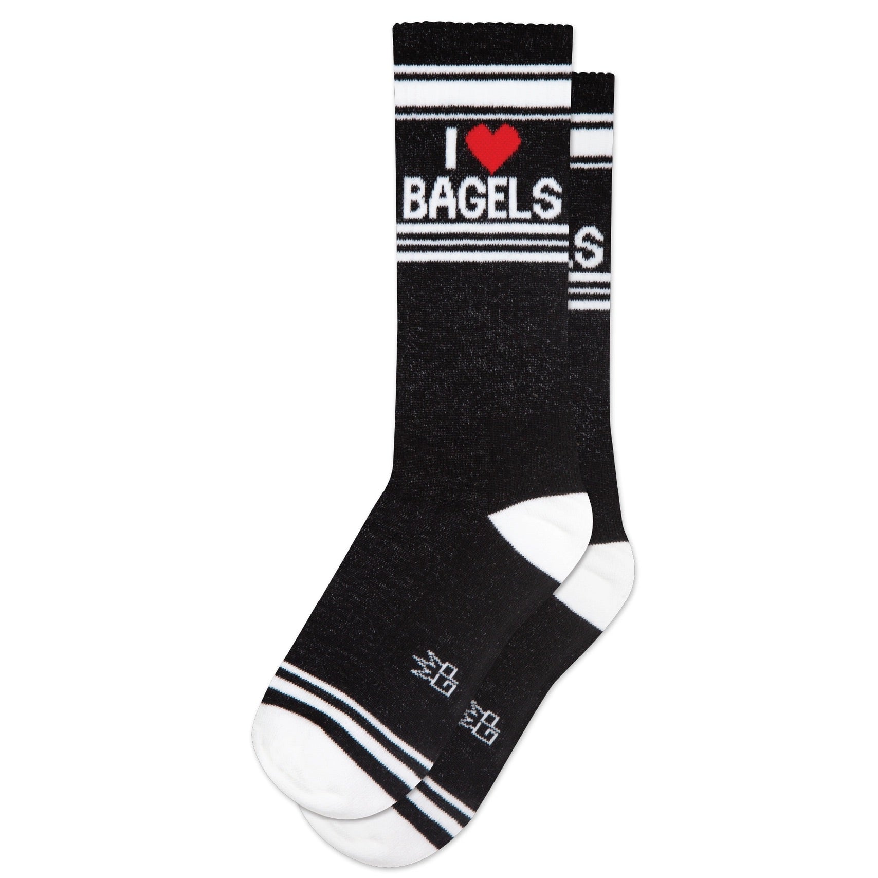 I ❤ Bagels Gym Crew Socks、mySite、g9winljtr