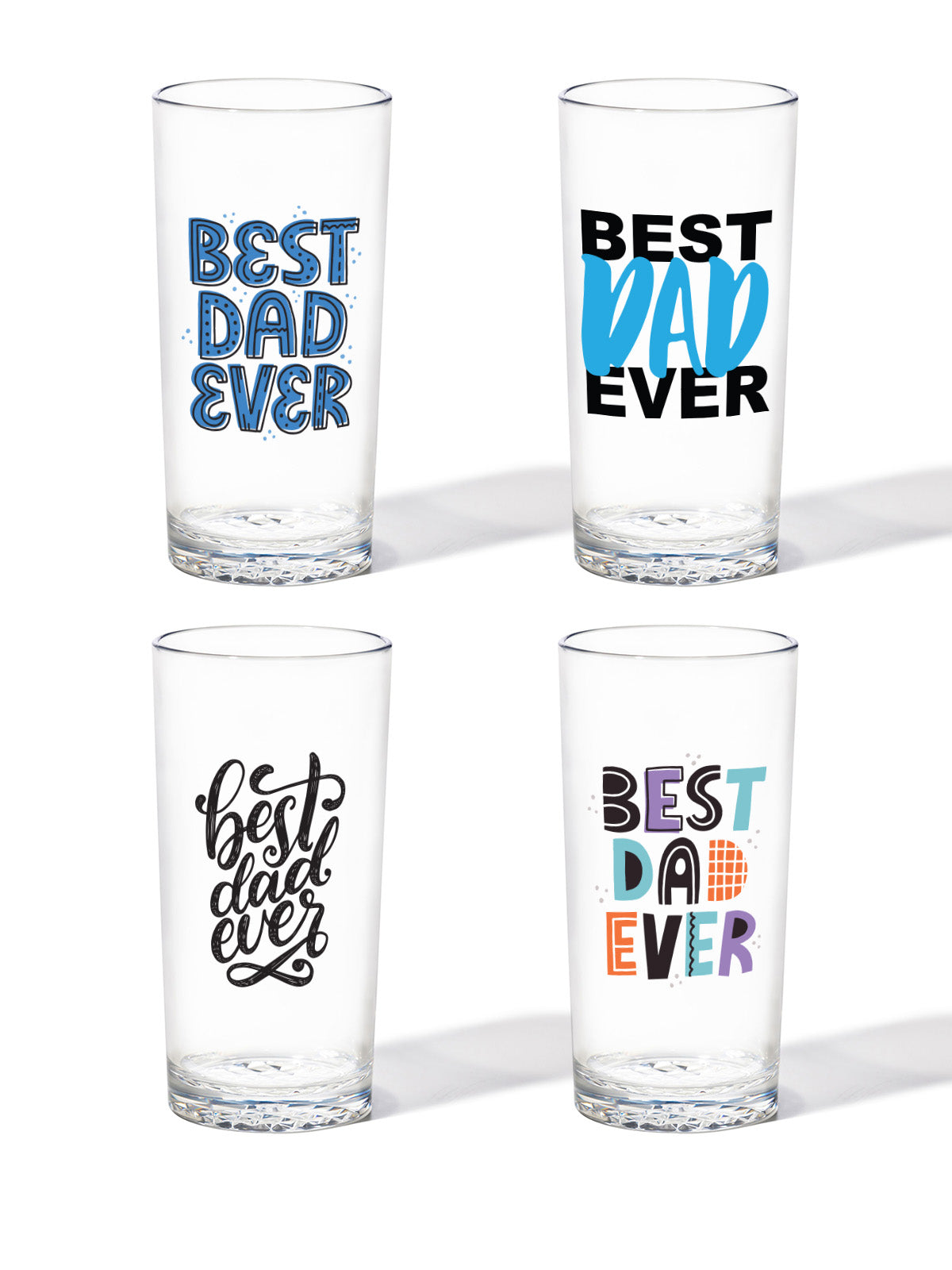 Best Dad Ever - RESERVE 14oz Highball Tritan Copolyester Glass、mySite、camillekostekn