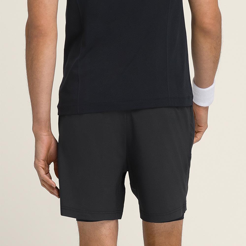 Wilson Men's Doubleday 7 Short - Black、mySite、neckold